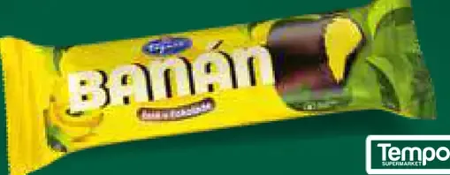 Banán v čokoláde tyčinka