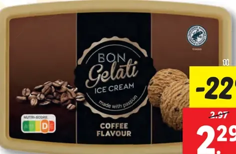 Bon Gelati Kávová zmrzlina