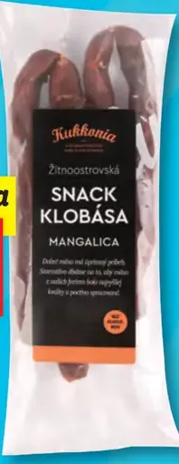 Kukómania Mangalica Snack klobása