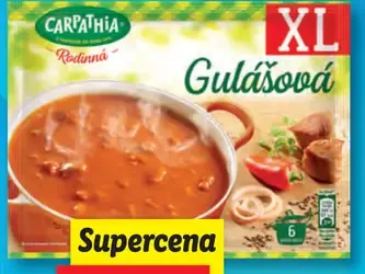 Carpathia Gulášová instantná polievka