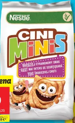 Nestlé Raňajkové cereálie