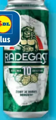 Radegast plechovka