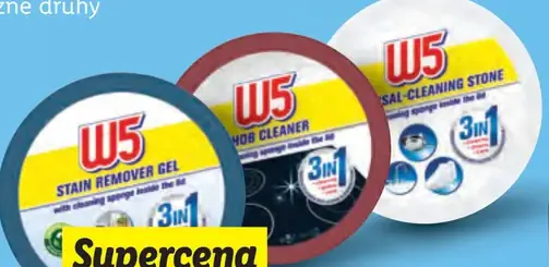 W5 Čistiaci prostriedok s hubkou