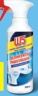 W5 Dezinfekčný prostriedok s chlórom