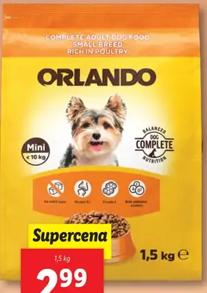 Orlando Krmivo pre malé plemená
