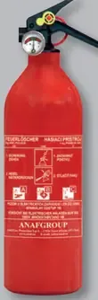 Práškový hasiaci prístroj 1 kg