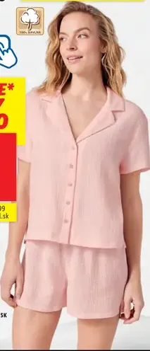 Esmara Mušelínové pyžamo