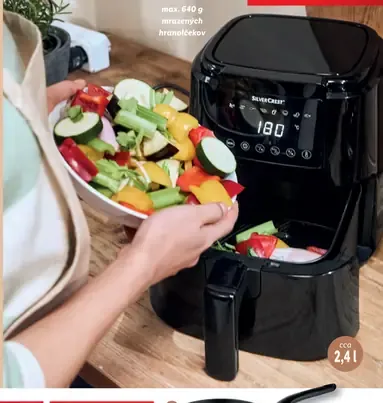 SilverCrest Digitálna teplovzdušná fritéza