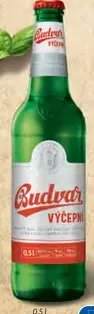 Budvar svetlé pivo plechovka