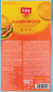 Schär hamburger pečivo bezlepkové