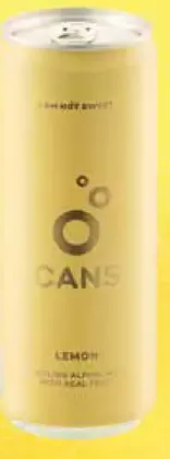 Cans citrón a limetka plechovka