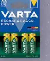 Varta Recharge Accu Power AA Ni-Mh nabíjacie batérie