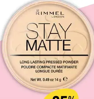 Rimmel Stay Matte púder