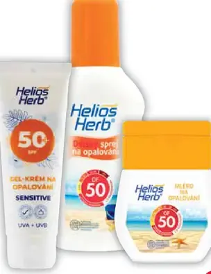 Helios Herb detský sprej na opaľovanie OF 50