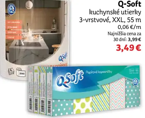 Q-Soft kuchynské utierky