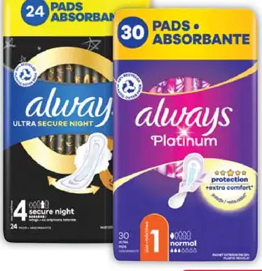 Always hygienické vložky