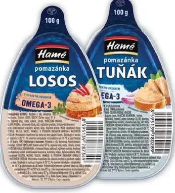 Hamé pomazánka losos