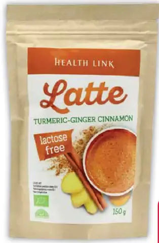 Health Link Latte, kurkuma, zázvor, škorica