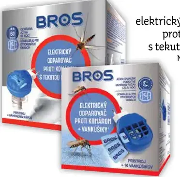 Bros elektrický odparovač s tekutou náplňou