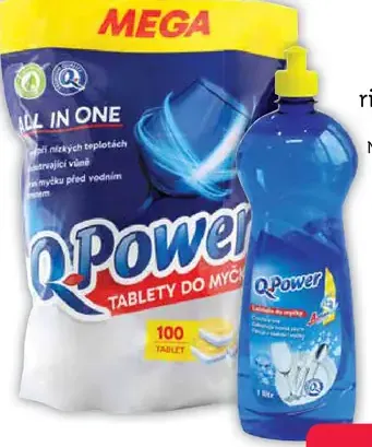 Q-Power tablety do umývačky riadu