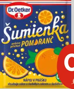 Dr. Oetker Šumienka Rôzne Druhy