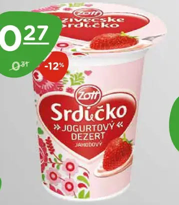 Zott Srdiečko Jogurt ochutený