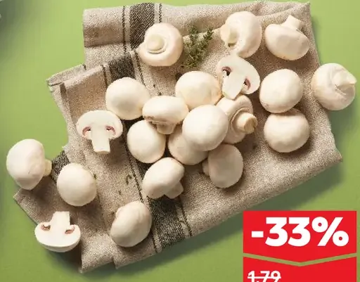 Šampiňóny biele