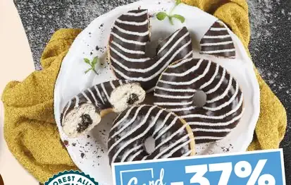Donut plnený kakaovým krémom