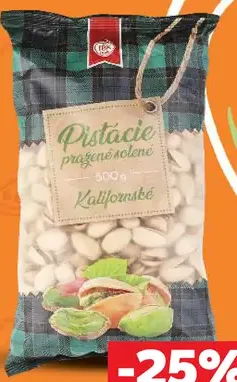 Pistácie pražené solené