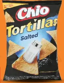 Tortilla chips Salted