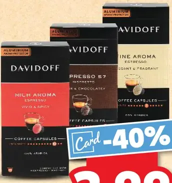 Davidoff káva v kapsulách