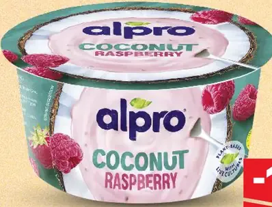 Alpro Fermentovaný kokosový výrobok coconut raspberry