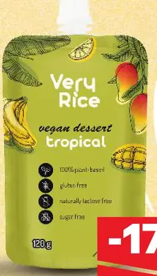 Very Rice Ryžový dezert tropical