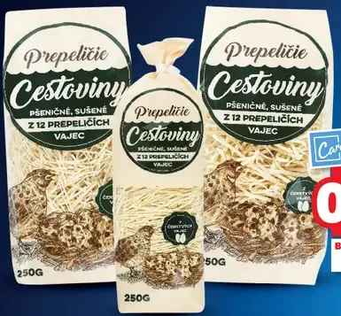 Prepelície Cestoviny