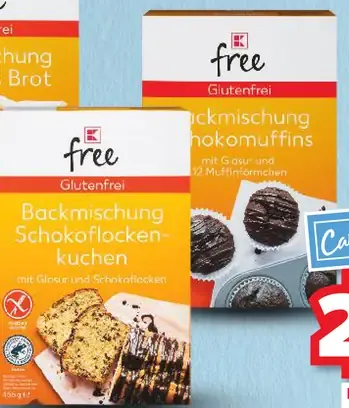 K-free Backmischung Schokomuffins