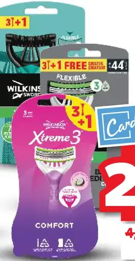 Wilkinson Xtreme 3 Jednorazový holiaci strojček