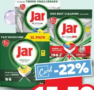 Jar Tablety do umývačky