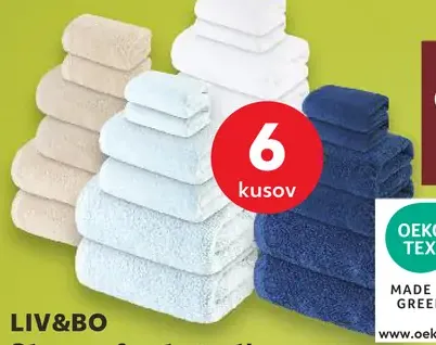 LIV&BO Súprava froté uterákov
