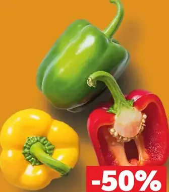 Paprika farebná