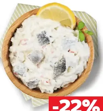Rybací Šalát Fit s jogurtom