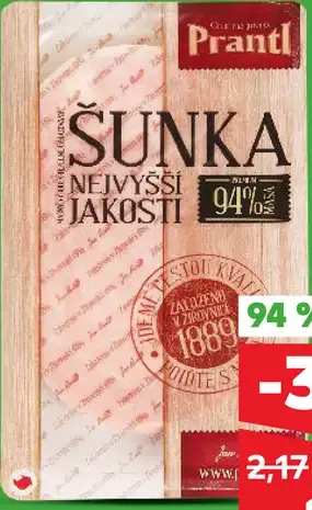 Prantl Šunka nejvyšší jakosti