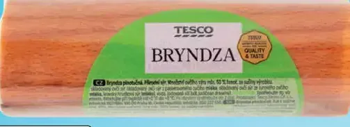 Tesco bryndza plnotučná