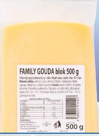 Gouda 45% blok