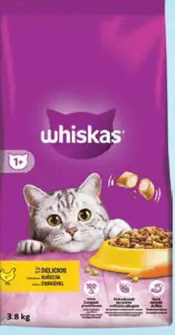 Whiskas granuly pre mačky
