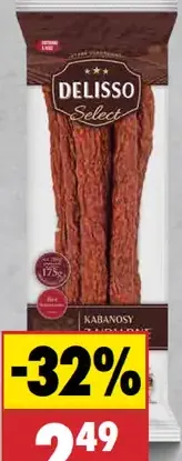 Delisso Kabanosy z udiareň