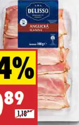 Delisso Anglická slanina