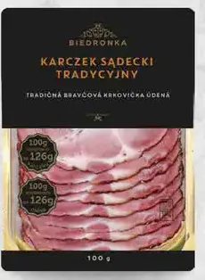 Biedronka Údený bôčik/krkovička