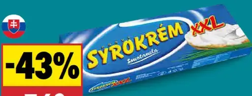 Tavený syr Syrokrém