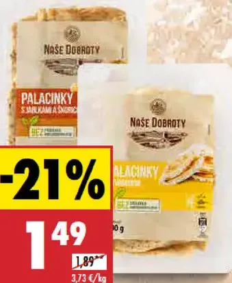 Naše dobroty Palacinky