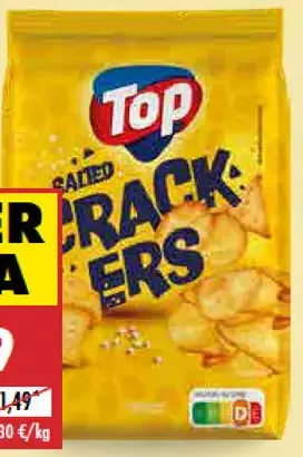 Top Krekery soľ/cibuľka/sezam
